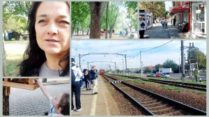 293 НА ЭЛЕКТРИЧКЕ В ГОРОД. РЫНОК ВИШНЯКИ. ЧИСТЯКОВСКАЯ РОЩА. ЖИВЁМ НА КУБАНИ.