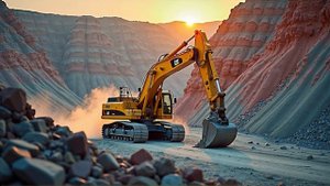 Эскаватор для детей простыми словами