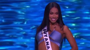 Гайана Мисс Вселенная 2024 (73) Дефиле в купальнике