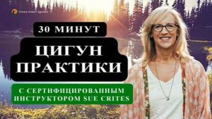 Ци02-25 SFQ Цигун ежедневно с инструктором Sue Crites. Цигун Весеннего Леса (Чуньи Лин)