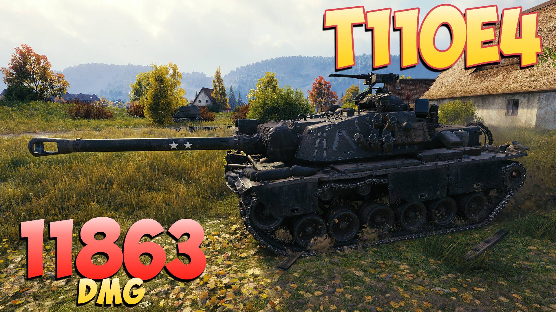 T110E4 • Хорошие показатели! - 3 Фрагов 11.8K Урона • Мир Танков