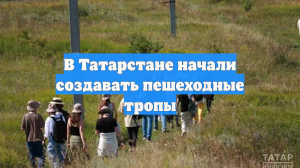 В Татарстане начали создавать пешеходные тропы