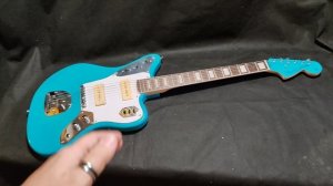 Обзор сборки китайской реплики Fender Jaguar голубой с p90