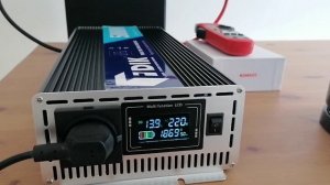 Кипятим чайник при помощи инвертора FDIK 5000 и LTO батареи Yinlong 35Ah