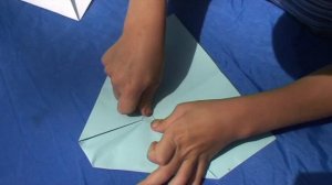 Оригами для всех, всех, всех. Самолётик