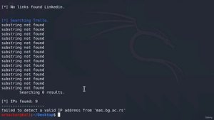 20. Сбор электронных писем с помощью theHarvester & Hunter io