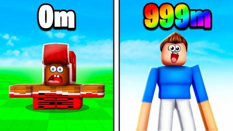+1 САНТИМЕТР КАЖДУЮ СЕКУНДУ! Я СТАЛ ГИГАНТОМ В РОБЛОКС! 😱