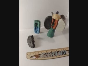 Аппликация шестикрылый Серафим средневековья (шестопер Куликовской битвы)