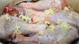 Куриные голени в духовке