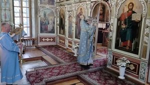 Вход, праздничная служба в Церкви Сыктывкар, празднование Рождество Пресвятой Богородицы