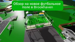 Обзор на новое футбольное поле в Brookhaven