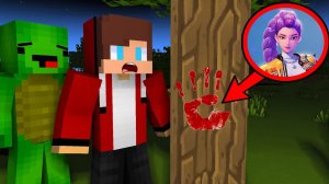 Как Джей Джей и Майки нашли Футпринт K-pop охотника на демонов в Minecraft