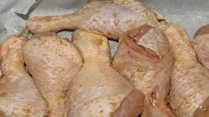 Куриные голени с рисом