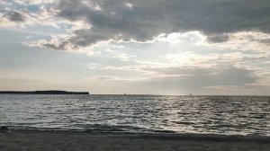 Репортаж с отдыха, дикие пляжи Обского моря 🌊. Красиво, хорошо, солнечно, золотоосенне ☺️