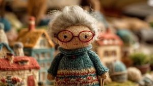 Вязаные гуси жили у бабуси