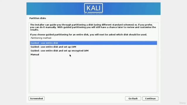 8. Установка операционной системы Kali Linux
