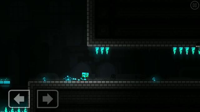 Geometry Dash! The tower! Прохождение 3 уровня смотреть онлайн