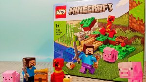 Lego Minecraft 21177 засада крипера; редизайн набора