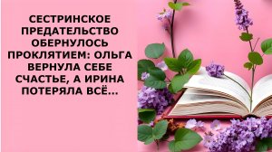 Истории из жизни. СЕСТРИНСКОЕ ПРЕДАТЕЛЬСТВО ОБЕРНУЛОСЬ Аудио рассказы, Жизненные истории слушать