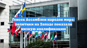 Генсек Ассамблеи народов мира: политики на Западе показали низкую квалификацию