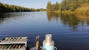 Кадр из В.Ф. Рыбалка на  реке ВЫЧЕГДА. Рыбацкий  чай.