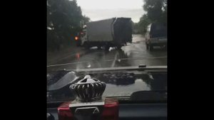 на паджеро по воде