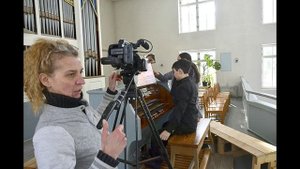 Приложение №11. Съёмки в музыкальном фильме «Музыка с небес», режиссёр Т. Д. Ишина