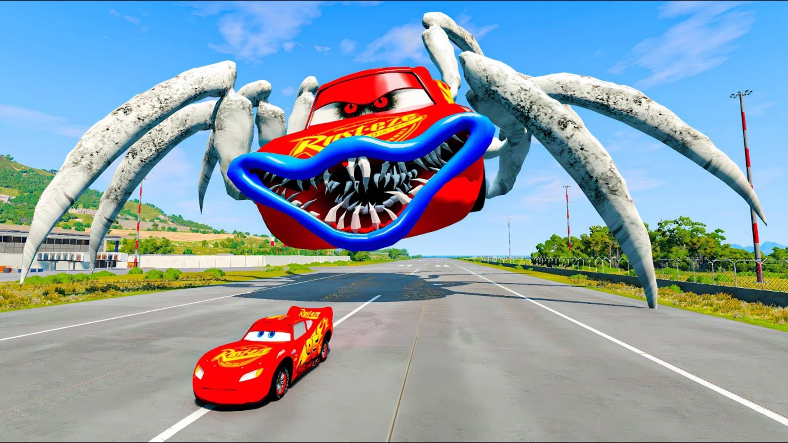 Молния Маквин атакует | Мультики про машинки