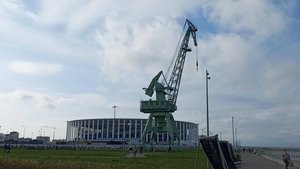 Портовый кран. Стрелка. Нижний Новгород