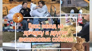 Влог, поход на ярмарку и внеплановые события