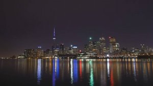 Ночной город. Таймлапс под музыку..