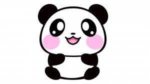 КАК ЛЕГКО НАРИСОВАТЬ МИЛУЮ ПАНДУ 🐼