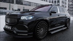 Mercedes Maybach GLS 600 2025 года — великолепный ультрароскошный внушительный внедорожник!