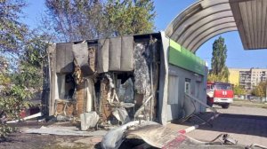 Два человека погибли при атаке украинского дрона на АЗС в Первомайске