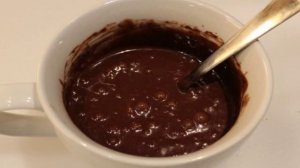 Кекс в кружке за 5 минут