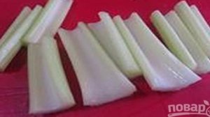 Жареный сельдерей (стебли)