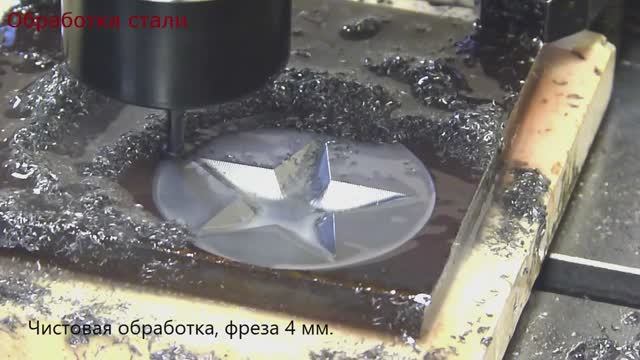 Настольный чугунный фрезерный станок ЧПУ по металлу. смотреть онлайн