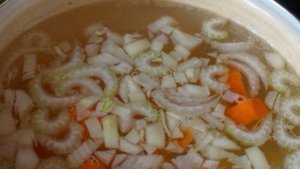 Курино-тыквенный суп