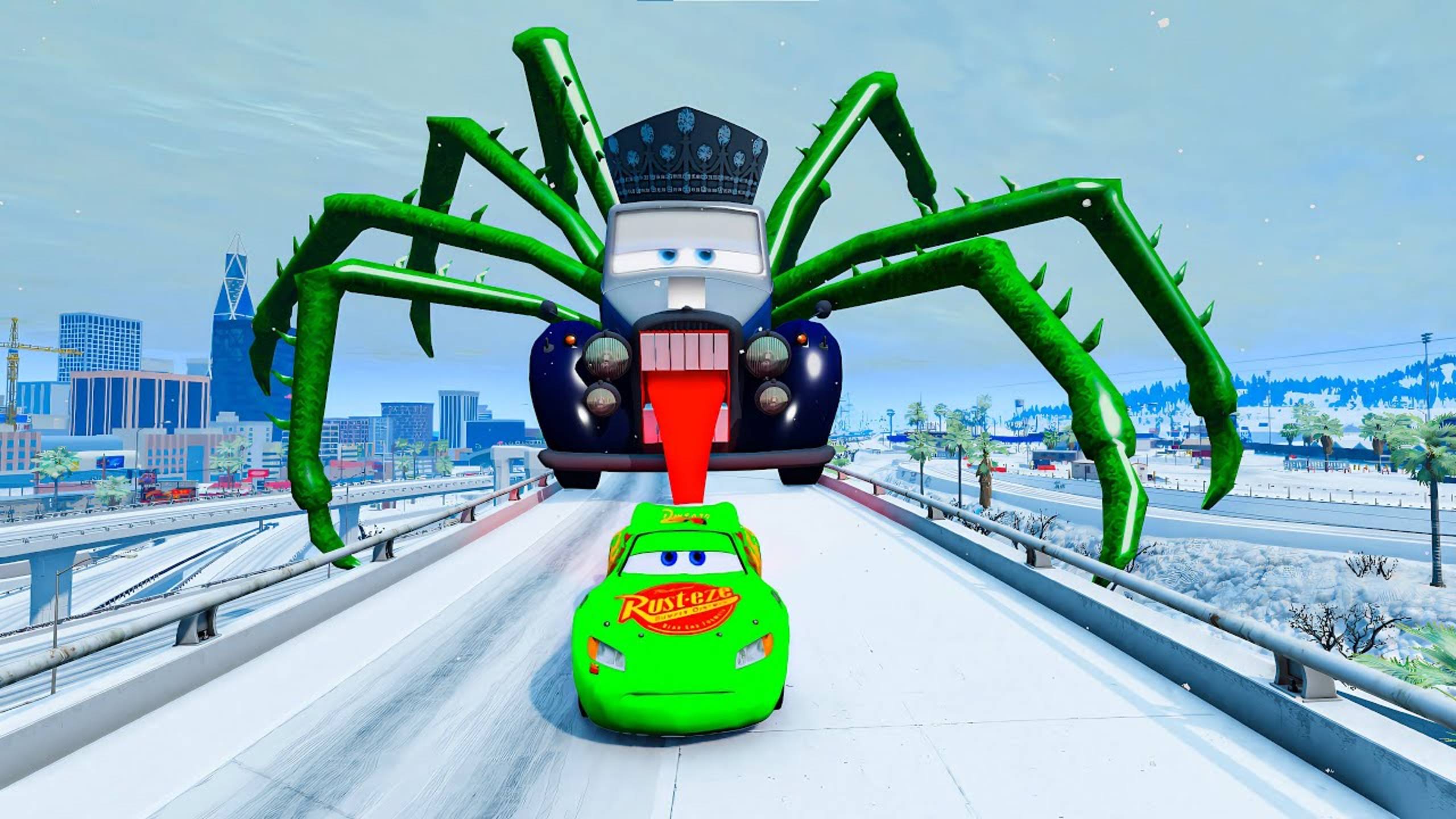 Брейнрот и Молния Маквин атакует | Итальянские мемы - Акула| Мультики про машинки смотреть онлайн