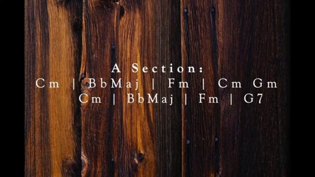 Slow Moody Blues Guitar Backing Track in Cm