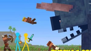 анимация против маинкрафта 3 сезон 23 серия