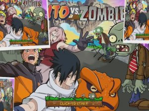 PvZ Naruto VS Zombies Растения против зомби