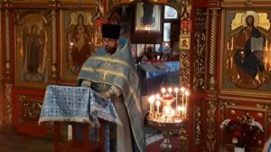 21 сентября Рождество Богородицы, проповедь иерея Игоря Шананина.