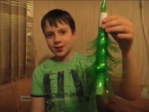 Елка из пластиковой бутылки