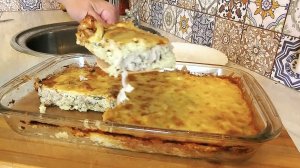 Запеканка из риса и курицы на скорую руку.