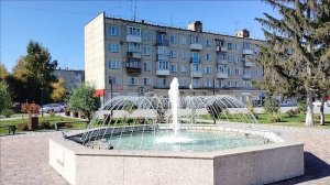 Криводановка. Фонтан на площади