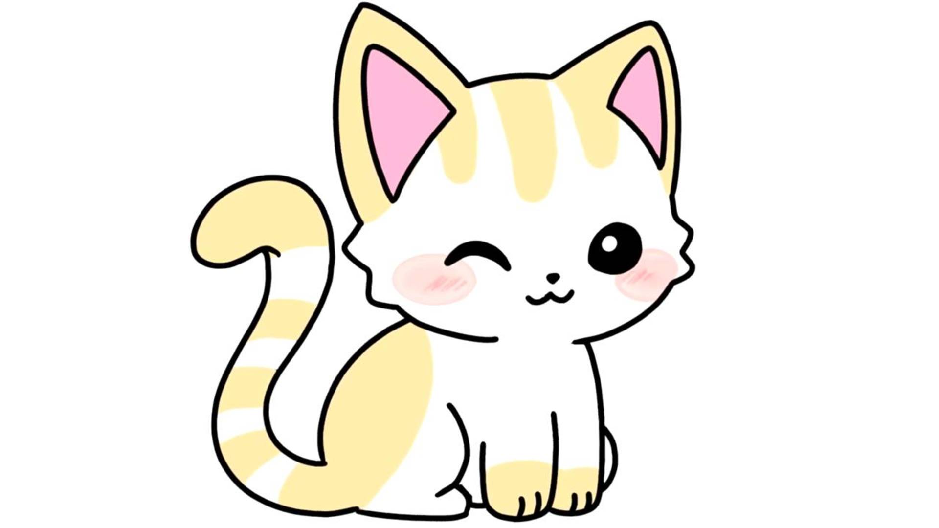 КАК НАРИСОВАТЬ МИЛОГО КОТА ПРОСТО, ШАГ ЗА ШАГОМ 😻🐈 смотреть онлайн