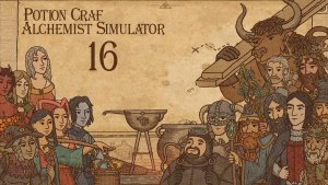 Potion Craft Alchemist Simulator № 16 (ГОТОВИМ ЗЕЛЬЕ НА ВИНЕ)