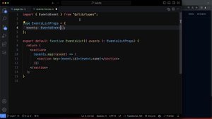 215. EventsList Component (@ Path Alias)