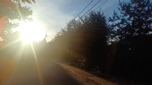 По дороге на работу.